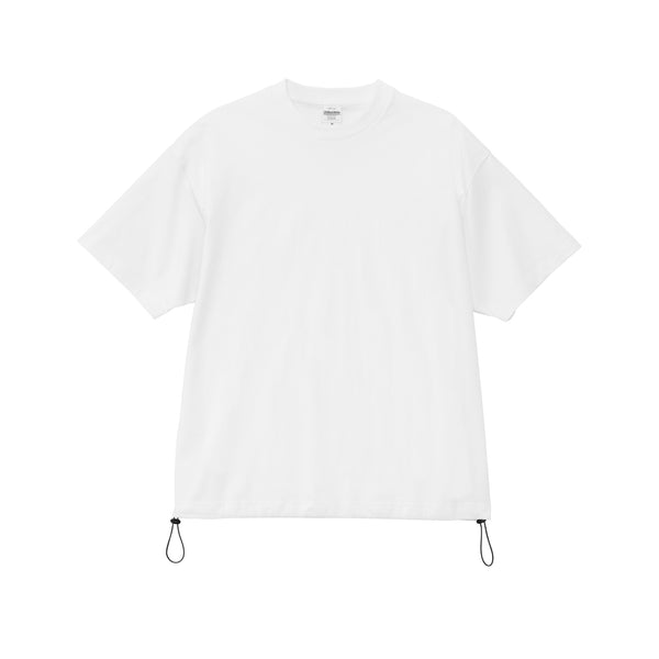 6.5oz Fine Jersey Relaxed Fit T-Shirt (Drawcord Hem) (UA-111001)