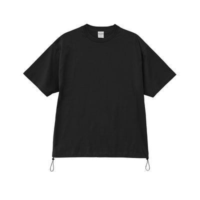 6.5oz Fine Jersey Relaxed Fit T-Shirt (Drawcord Hem) (UA-111001)