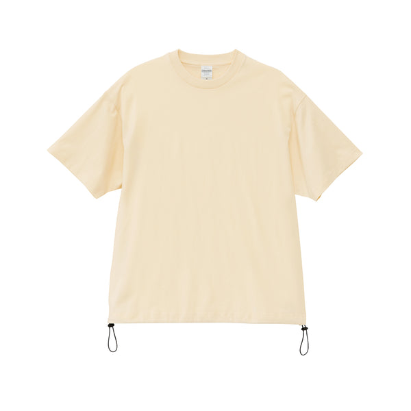 6.5oz Fine Jersey Relaxed Fit T-Shirt (Drawcord Hem) (UA-111001)