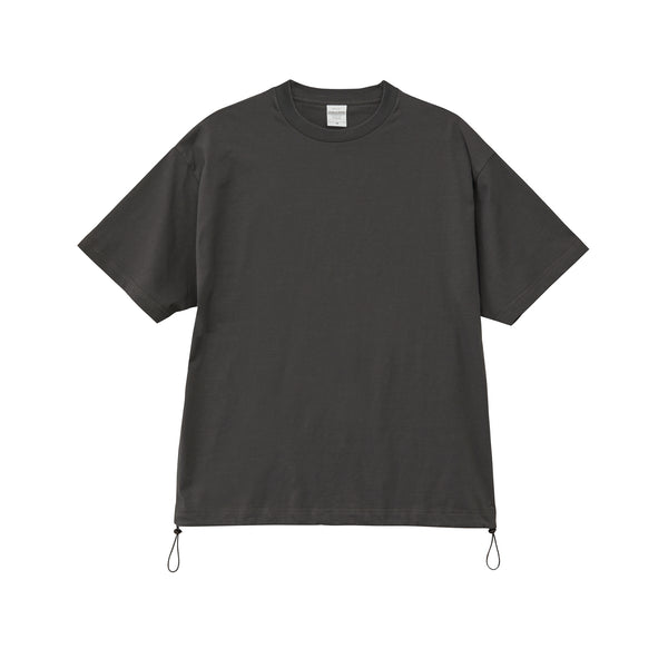 6.5oz Fine Jersey Relaxed Fit T-Shirt (Drawcord Hem) (UA-111001)