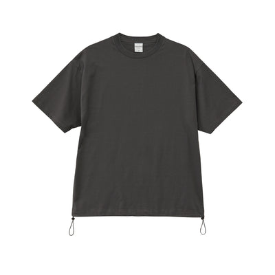 6.5oz Fine Jersey Relaxed Fit T-Shirt (Drawcord Hem) (UA-111001)