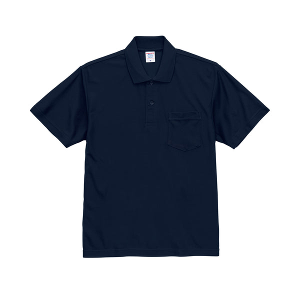 4.7oz Special Dry Kanoko Polo Shirt with Pocket, Low Bleed (UA-202101)