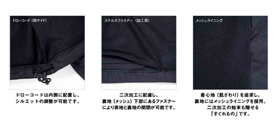 Water-Repellent Line Track Jacket (BM-WB103MTJ)