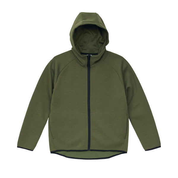 9.4oz T/R ダンボールニット フルジップ パーカ (UA-229101)
