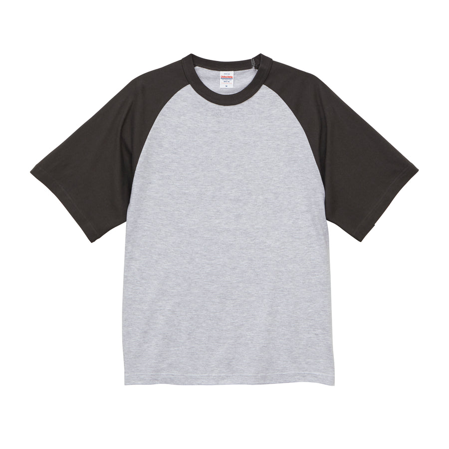 5.6oz ラグランスリーブ Tシャツ (UA-504101 )