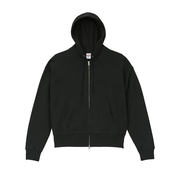 10.0oz ボックスシルエット スウェット フルジップ パーカ 裏パイル (UA-520101)
