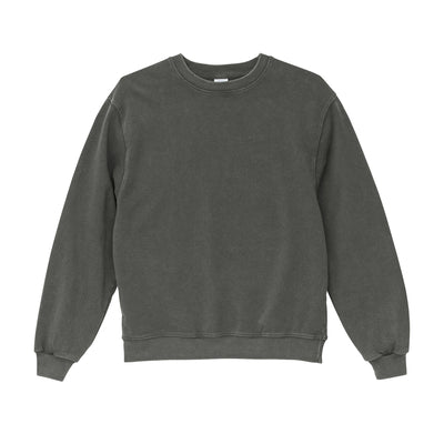 8.8oz オープンエンド フェードウォッシュ クルーネック スウェット 裏パイル (UA-526701)