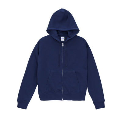 10.0oz T/C ボックスシルエット スウェット フルジップ パーカ 裏起毛 (UA-562101)