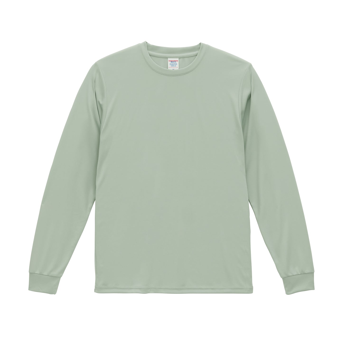 4.4oz ドライスムース リサイクルポリエステル ロングスリーブ Tシャツ (UA-570901)