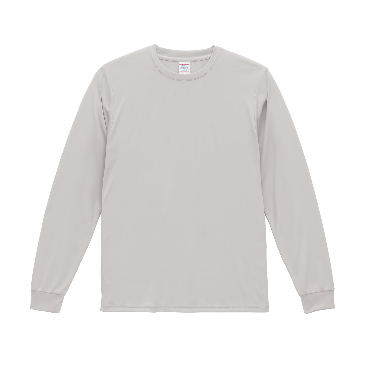 4.4oz ドライスムース リサイクルポリエステル ロングスリーブ Tシャツ (UA-570901)