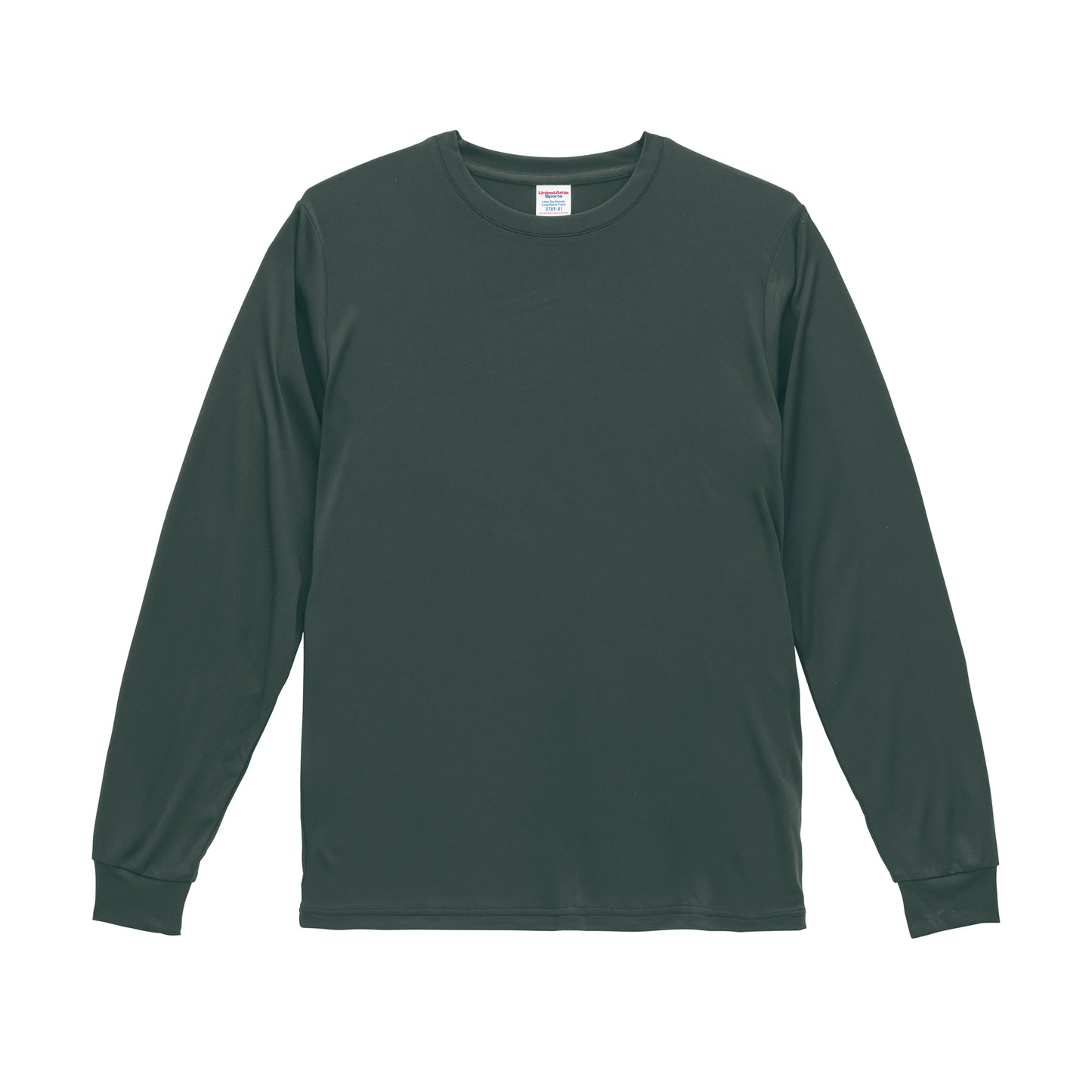 4.4oz ドライスムース リサイクルポリエステル ロングスリーブ Tシャツ (UA-570901)