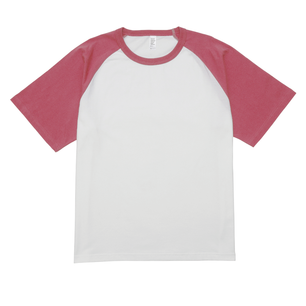 6.6oz プレミアムコンフォートラグランスリーブTシャツ (DF-1115)