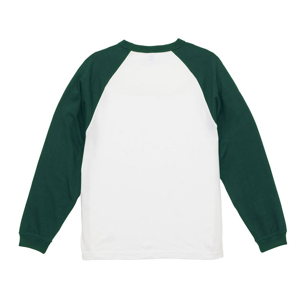 5.6oz Raglan Long Sleeve T-Shirt (1.6 inch Rib) (UA-504801)