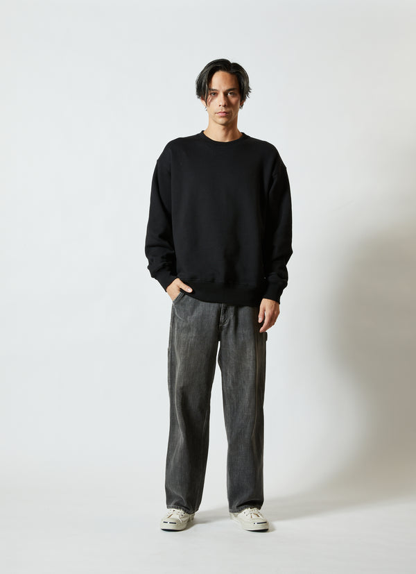 12.7oz Heavyweight Crew Neck Sweatshirt with Fleece Lining (UA-576901)