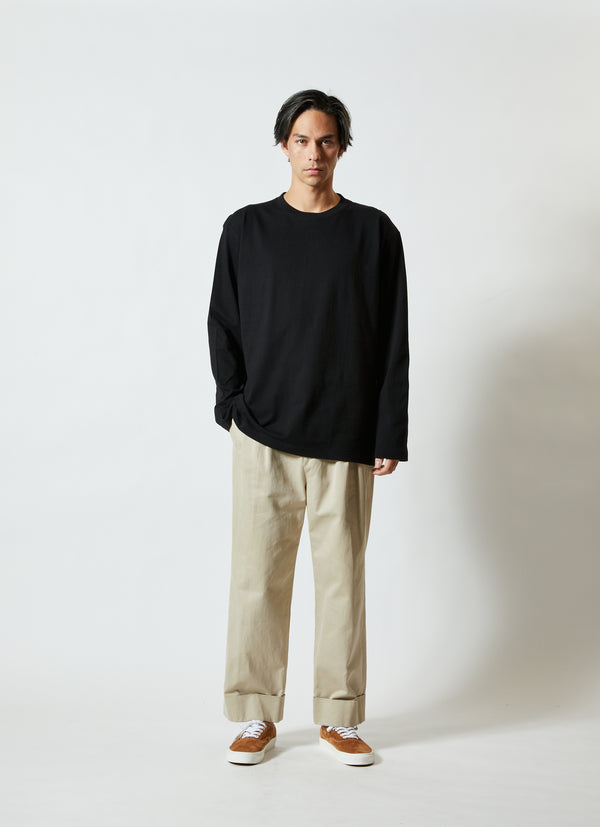 5.6oz Long Sleeve T-Shirt (No Rib) (UA-501001)