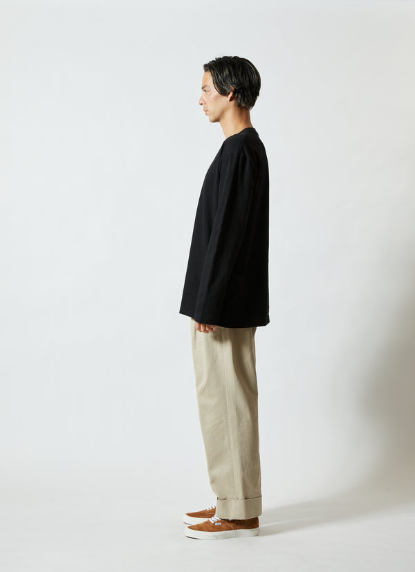 5.6oz Long Sleeve T-Shirt (No Rib) (UA-501001)