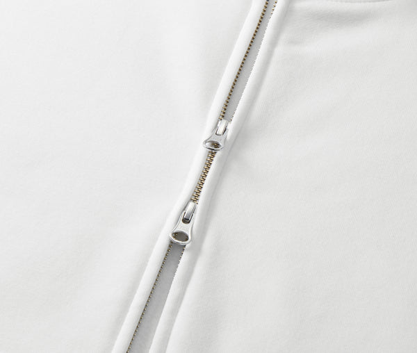 10.0oz T/C ボックスシルエット スウェット フルジップ パーカ 裏起毛 (UA-562101)