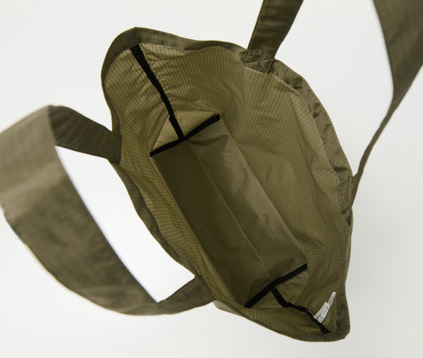 Light nylon ripstop tote bag, W size (UA-142201W)