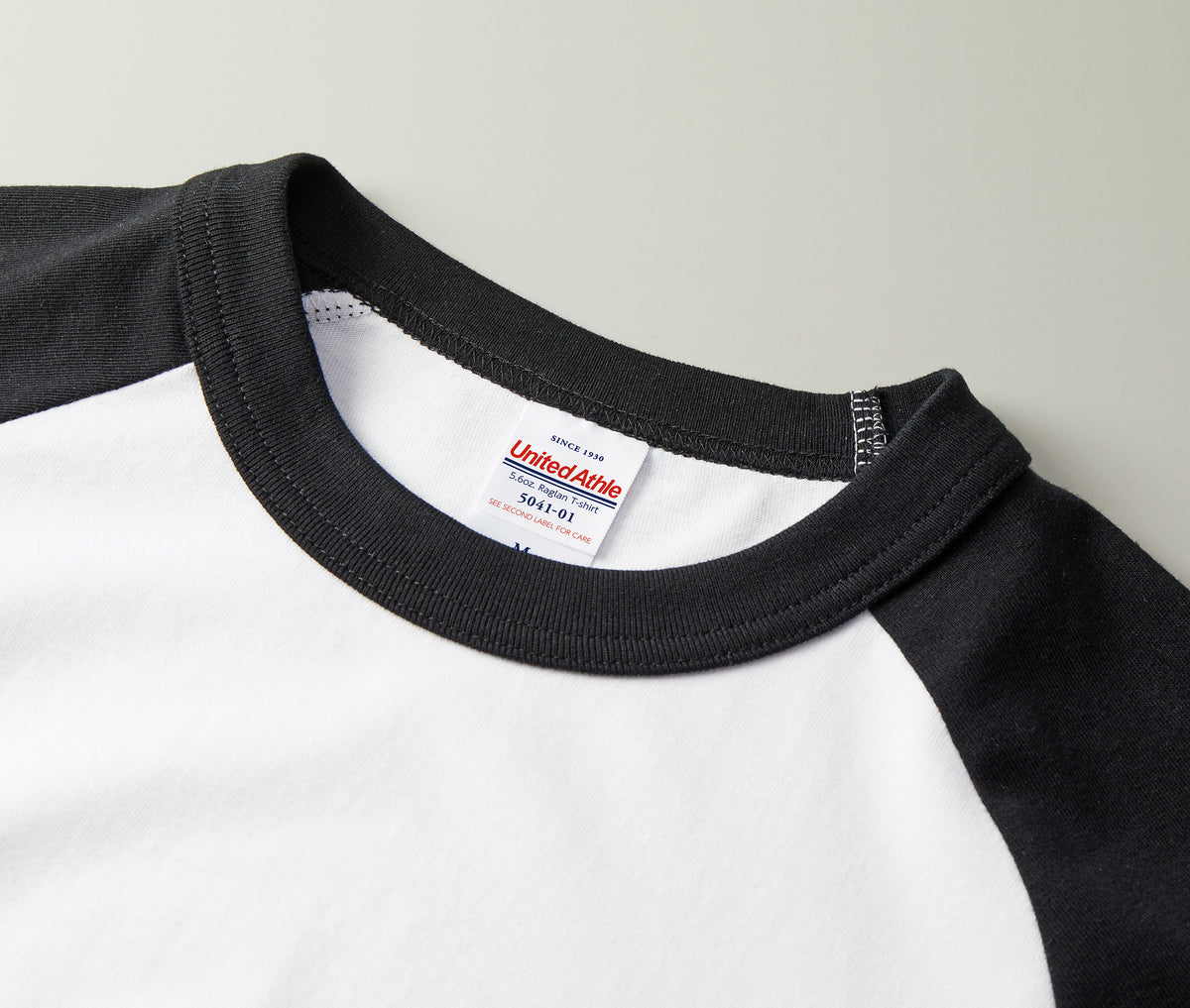 5.6oz ラグランスリーブ Tシャツ (UA-504101 )