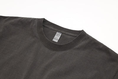 6.6oz Long Sleeve Garment Dyed T-Shirt with 1.6" Rib (DF-1201D)