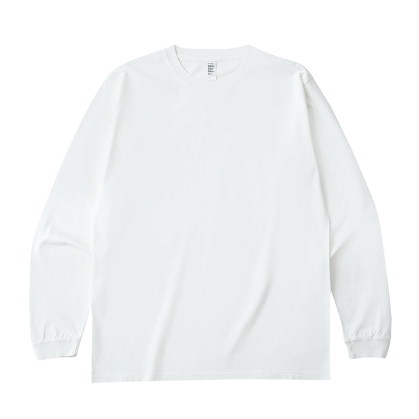6.6oz Long Sleeve Garment Dyed T-Shirt with 1.6" Rib (DF-1201D)