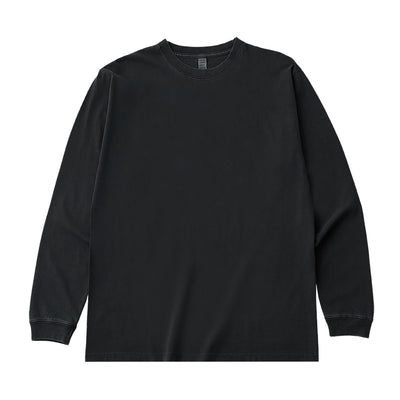 6.6oz Long Sleeve Garment Dyed T-Shirt with 1.6" Rib (DF-1201D)