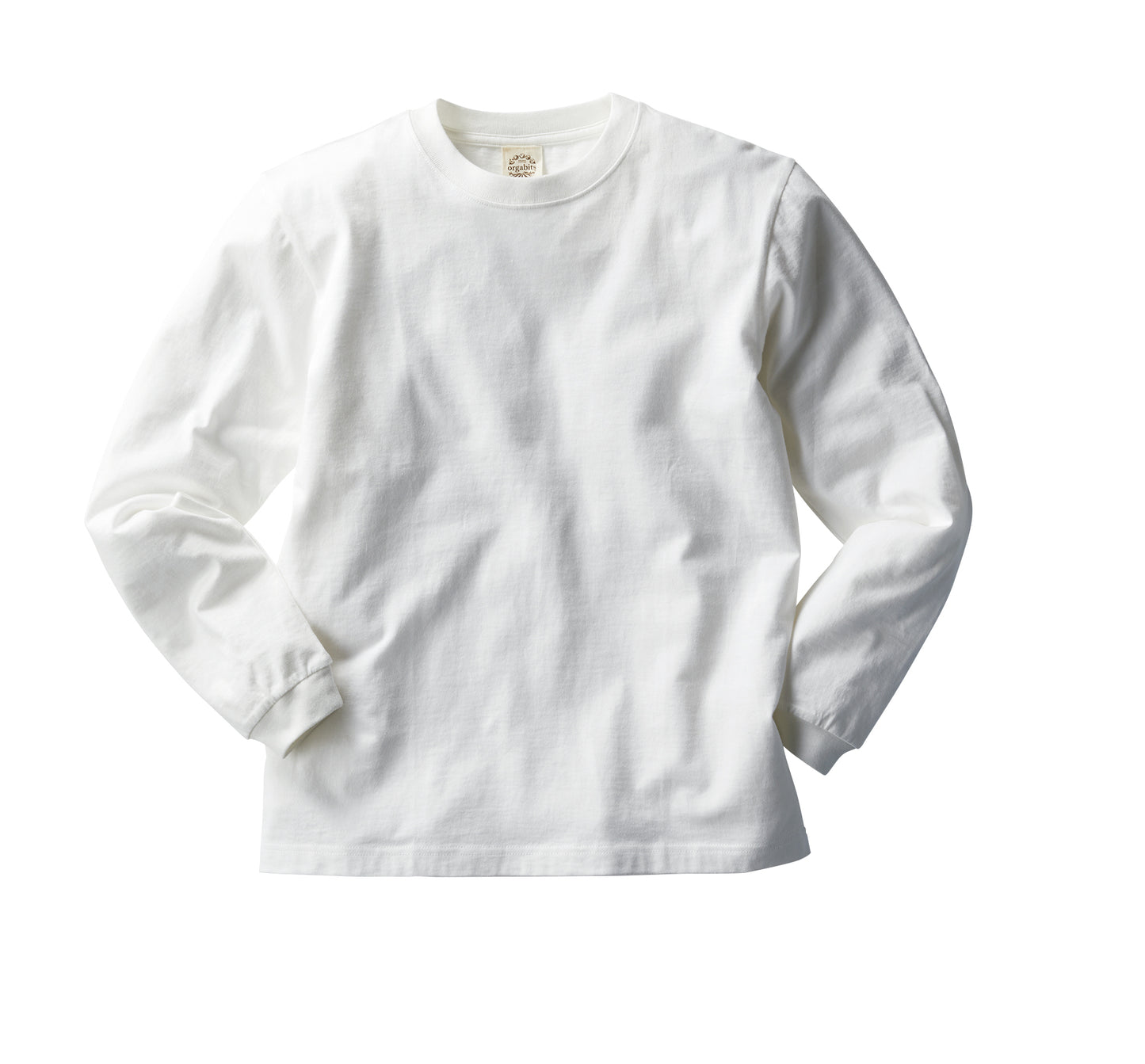 5.3oz オーガニック コットン ロングスリーブ Tシャツ (TR-914)