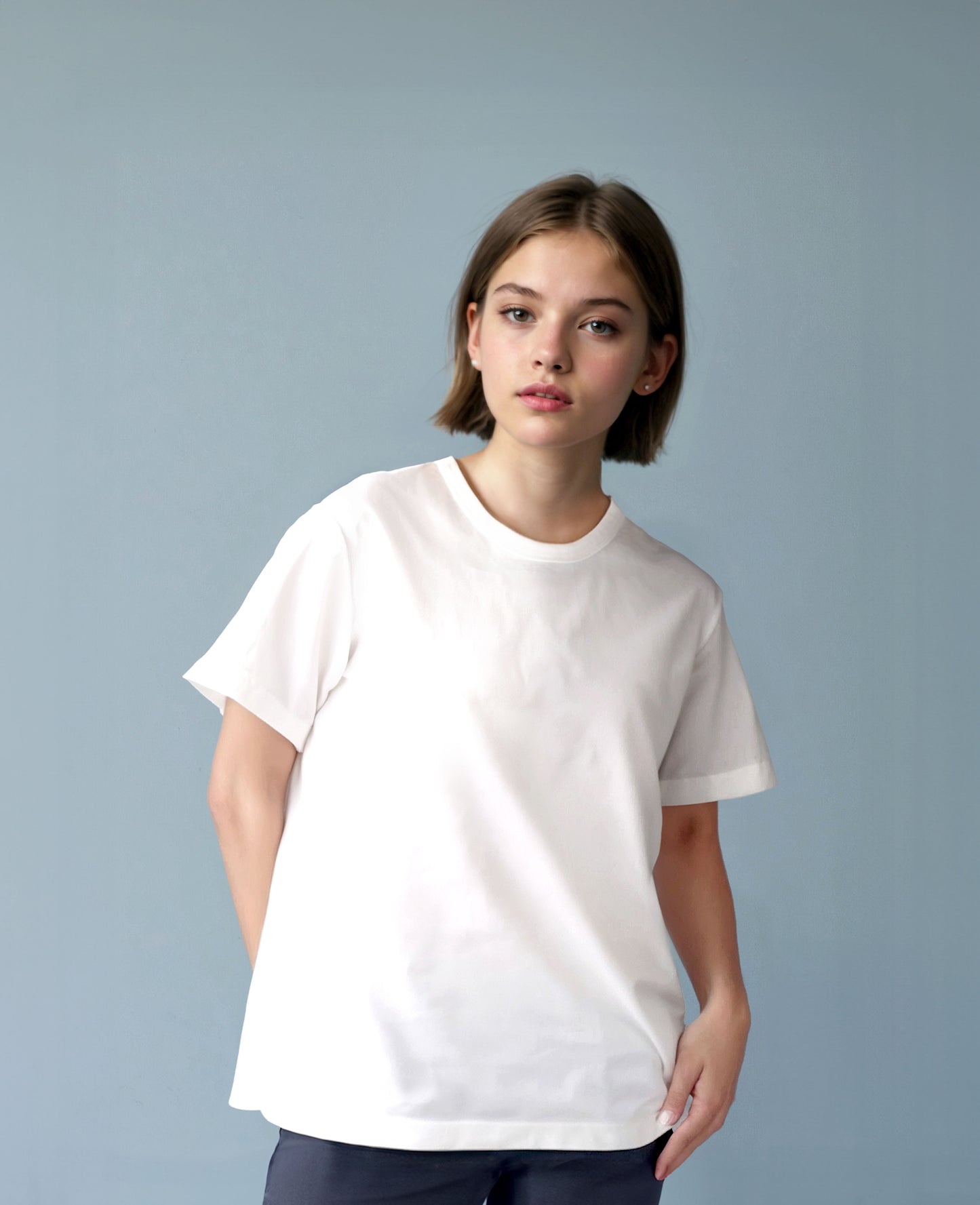 8.8oz プレミアムブラッシュドTシャツ (DF-1110)