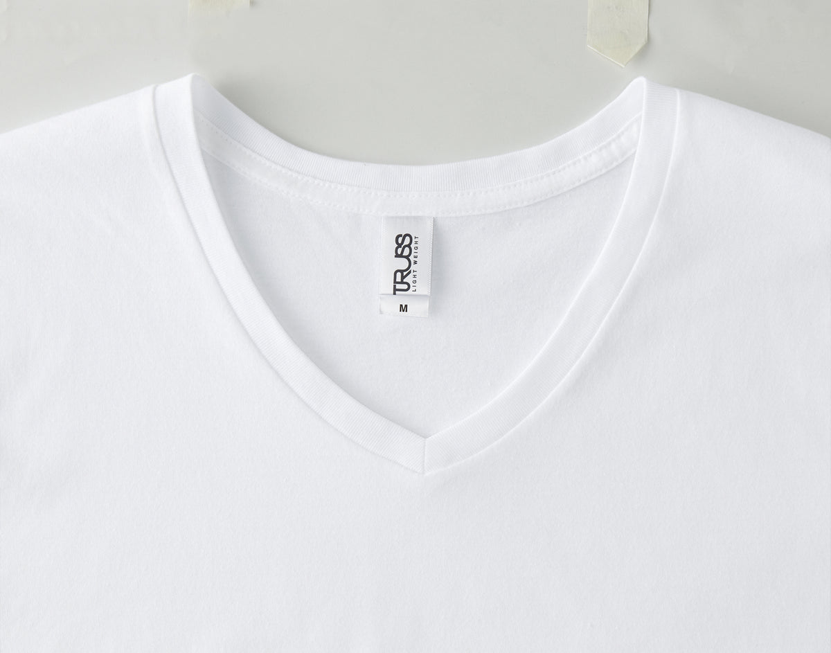 4.3oz スリムフィット VネックTシャツ(TR-113)