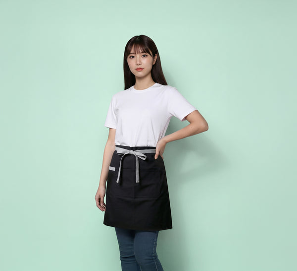 スタイリッシュカフェエプロン (ST-2404)