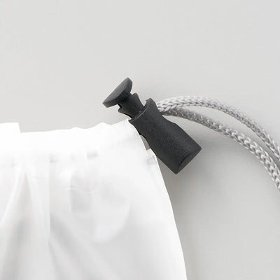 EVA Drawstring Bag, Large, Clear (TR-TP-0002-004)