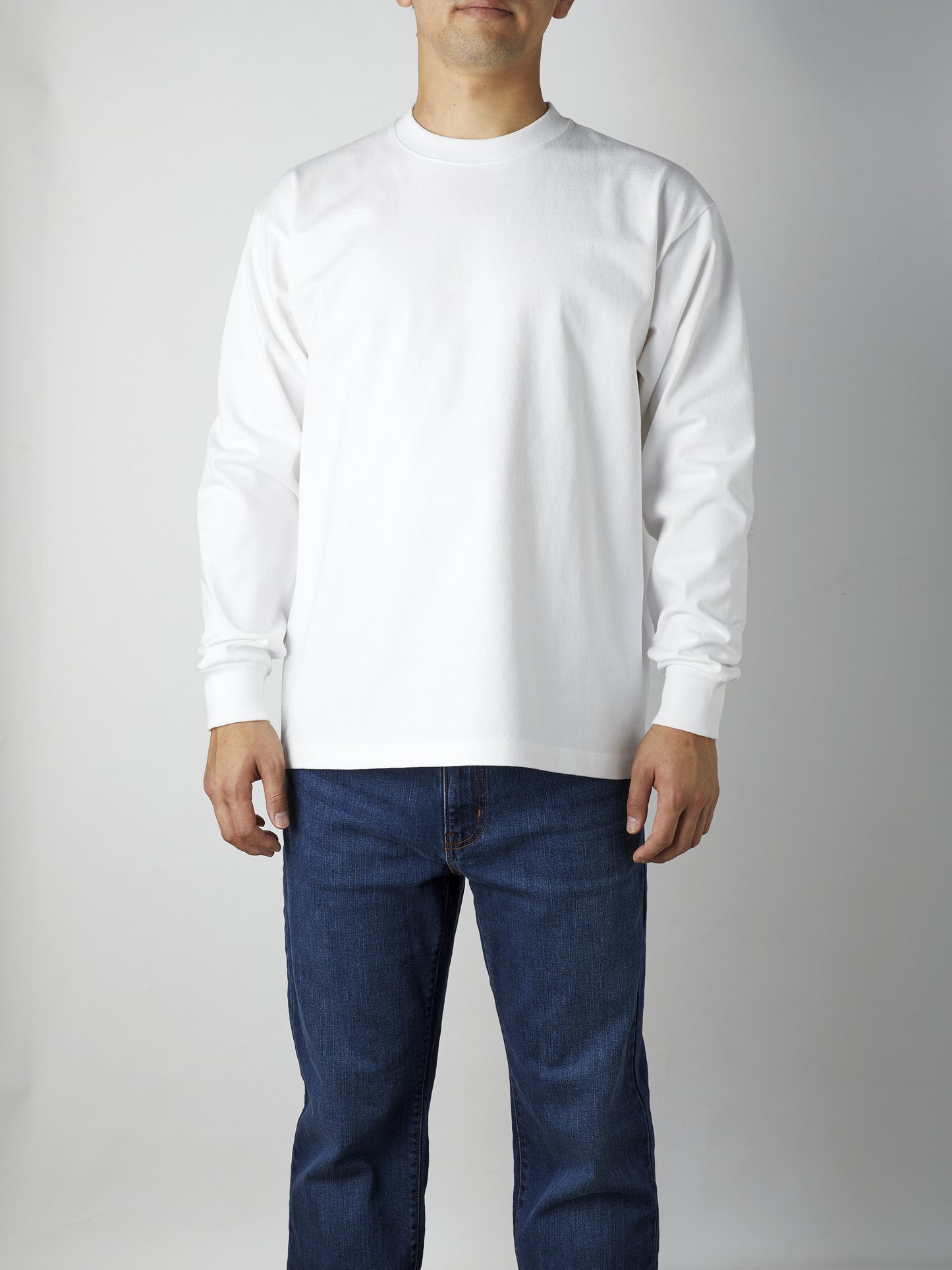 8.1oz USAコットン ロングスリーブTシャツ(CAS-UCL951)