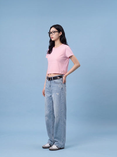 5.6oz プレミアムクロップドT (DF-1111) 商品写真7