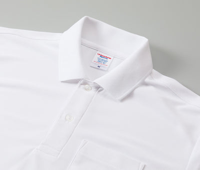 4.7oz Special Dry Kanoko Polo Shirt with Pocket, Low Bleed (UA-202101)