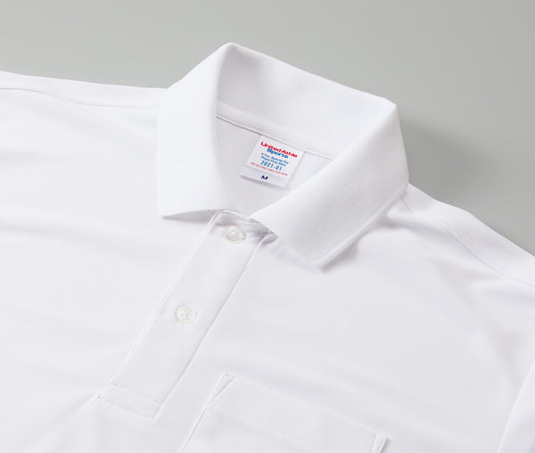 4.7oz Special Dry Kanoko Polo Shirt with Pocket, Low Bleed (UA-202101)