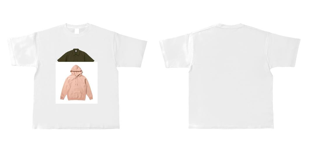 【スクリーンプリント】9.1oz マグナムウェイト ビッグシルエット Tシャツ (UA-441101)