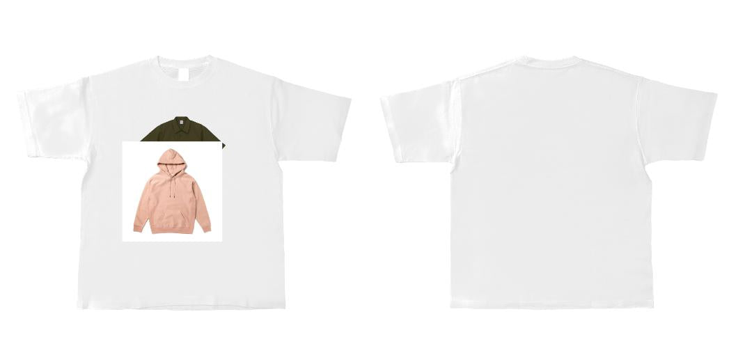 【スクリーンプリント】9.1oz マグナムウェイト ビッグシルエット Tシャツ (UA-441101)