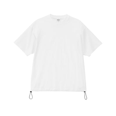 6.5oz Fine Jersey Relaxed Fit T-Shirt (Drawcord Hem) (UA-111001)