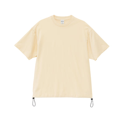 6.5oz Fine Jersey Relaxed Fit T-Shirt (Drawcord Hem) (UA-111001)