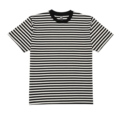 5.3oz プレミアムコンフォートボーダーTシャツ (DF-1112)