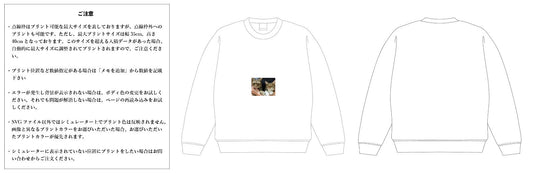 [Screen Print] 10.0oz T/C Crew Neck Sweatshirt with Fleece Lining (UA-592801) 