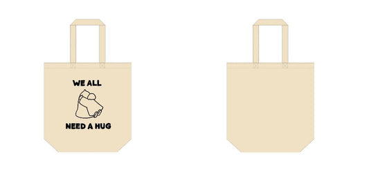 [Screen Print] 12.0oz Canvas Tote, Medium (TR-0105)