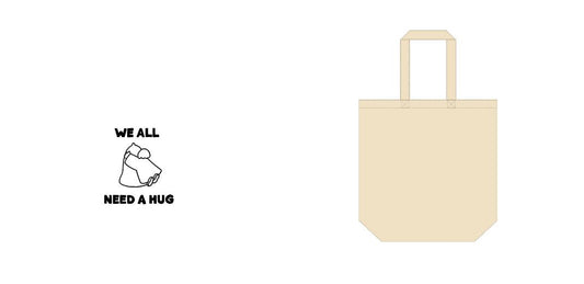 [Screen Print] 12.0oz Canvas Tote, Medium (TR-0105)