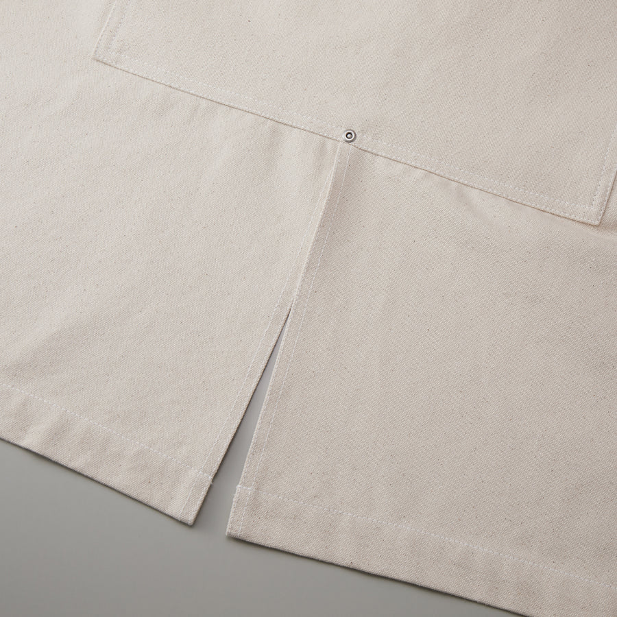 12.2oz ウォッシュ キャンバス＆ツイル エプロン (UA-138401)