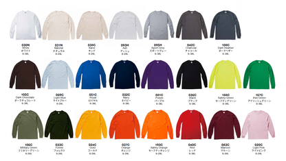【インクジェット・刺繍】6.0oz Ultra Cotton Long Sleeve T-Shirt (GIL-2400)