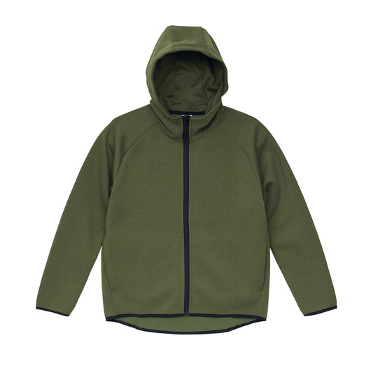 9.4oz T/R ダンボールニット フルジップ パーカ (UA-229101)