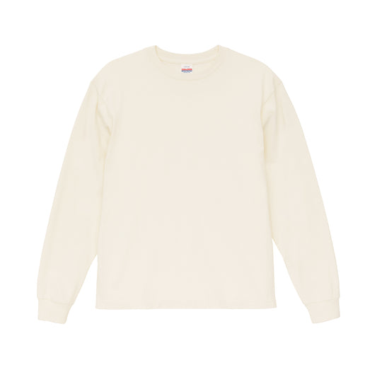 6.2oz オープンエンド フェードウォッシュ ロングスリーブ Tシャツ 2.1インチリブ (UA-423101)