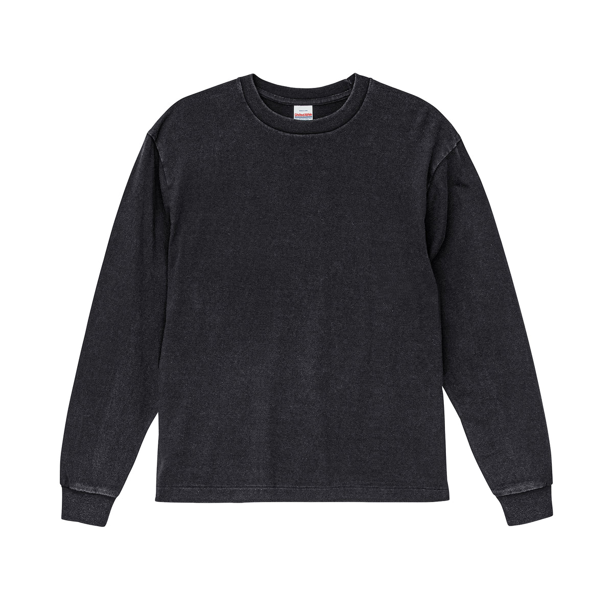 6.2oz オープンエンド フェードウォッシュ ロングスリーブ Tシャツ 2.1インチリブ (UA-423101)
