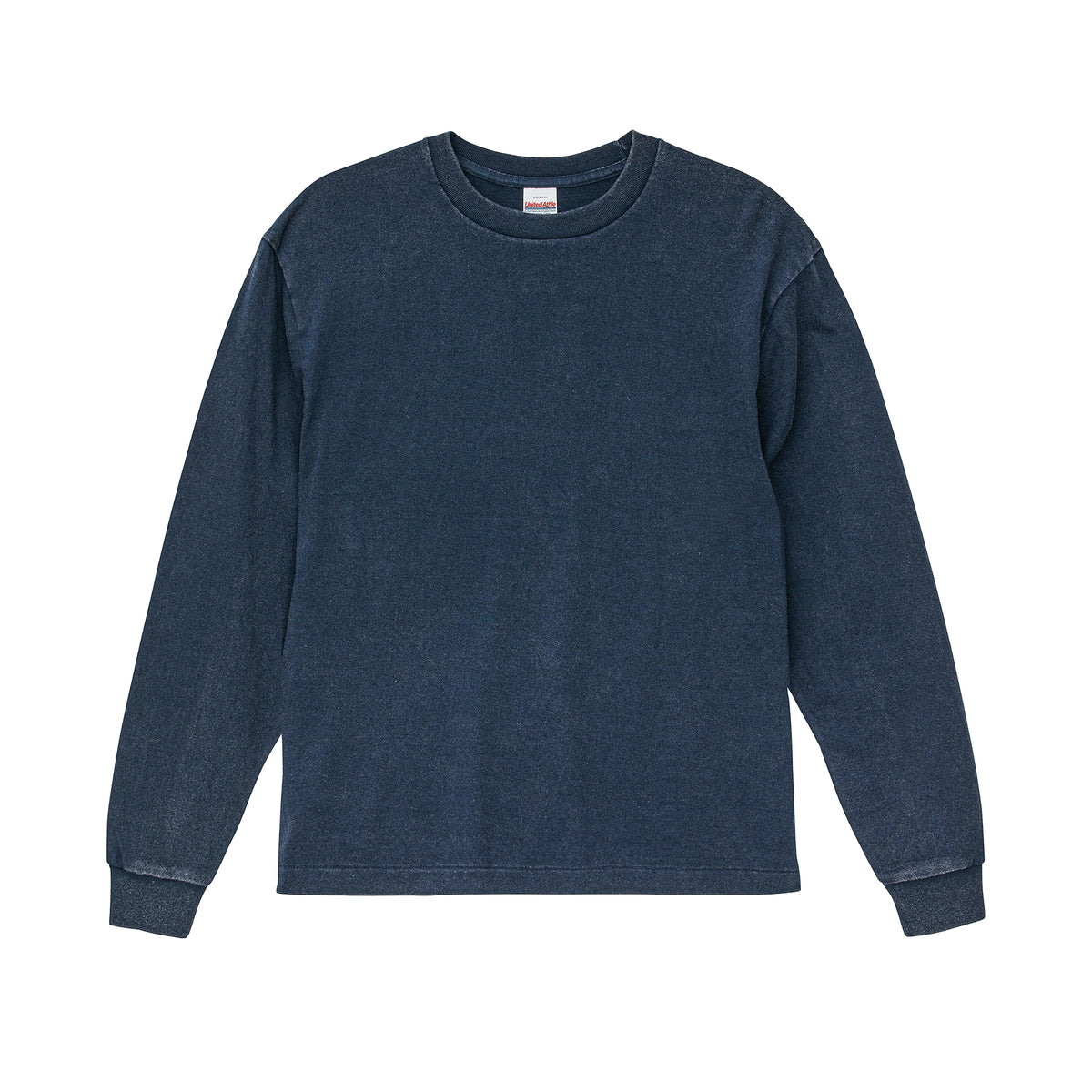 6.2oz オープンエンド フェードウォッシュ ロングスリーブ Tシャツ 2.1インチリブ (UA-423101)