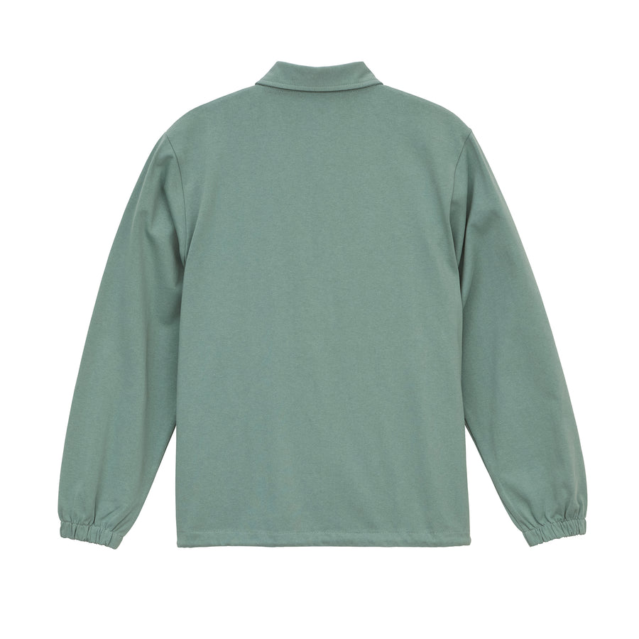 10.0oz コットン ジャージー コーチ ジャケット 一重  (UA-4487)